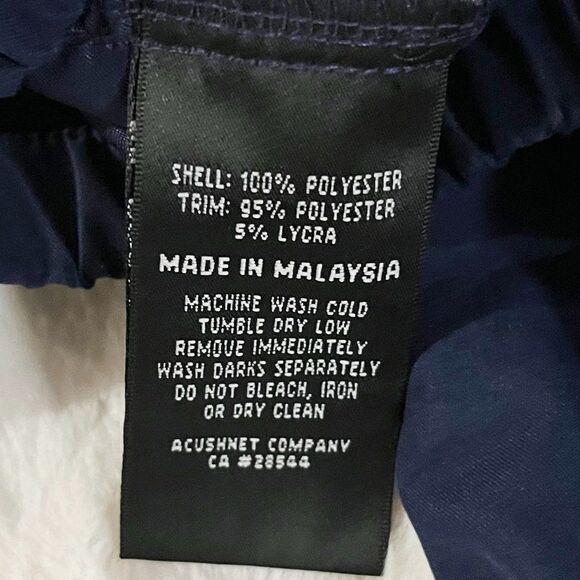 FootJoy Dark Blue Golf Pullover Windbreaker Rain Jacket Size XL NWOT‎ - Picture 11 of 11